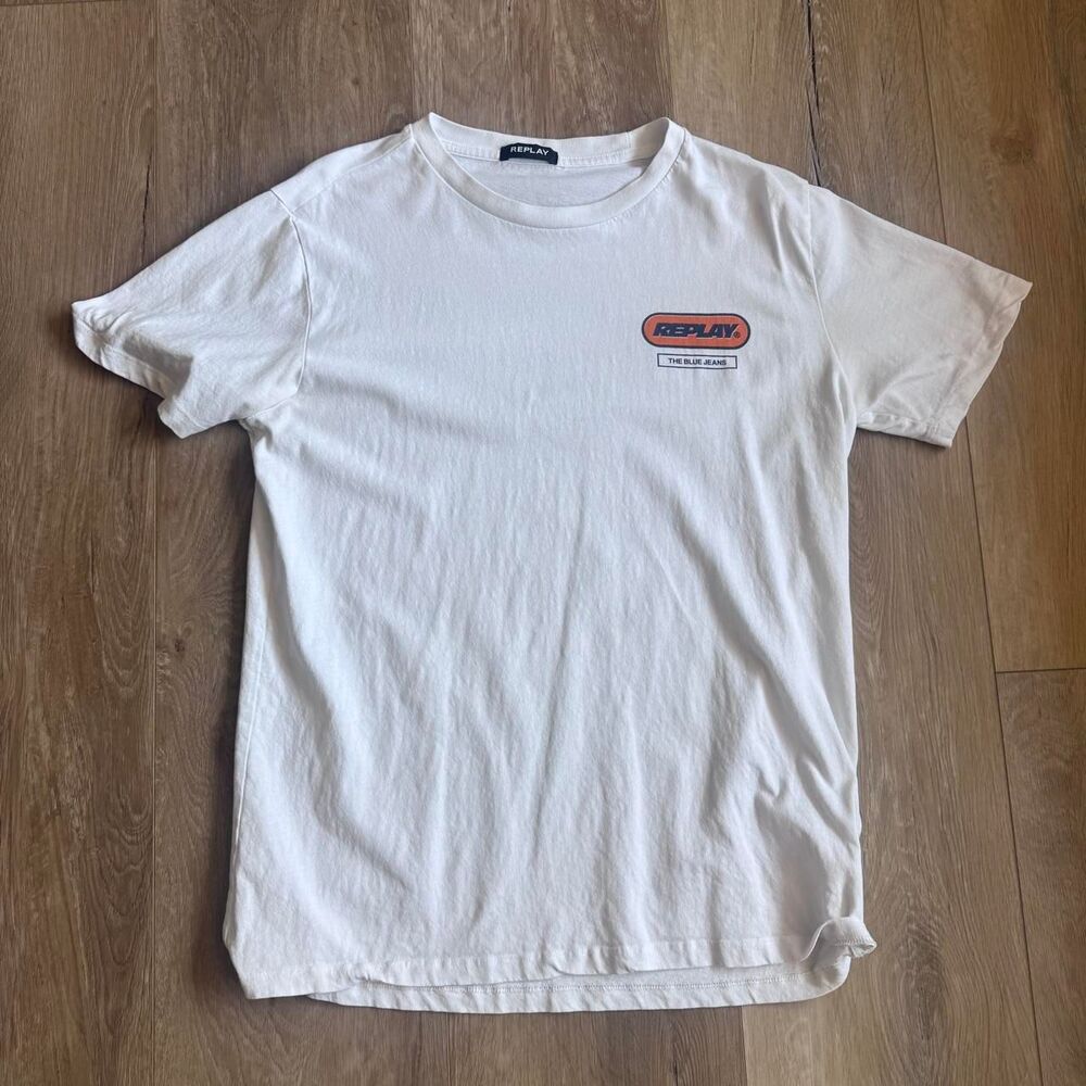 Replay Men's White T-shirt